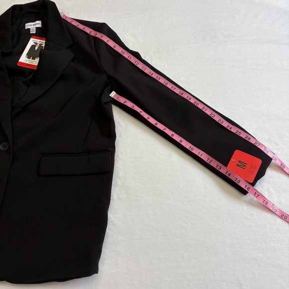 Steve Madden Ladies’ Oversized Blazer, Medium, Black, NWT - Picture 12 of 16